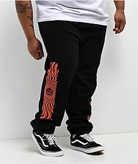Spitfire Classic Overlay Black Sweatpants