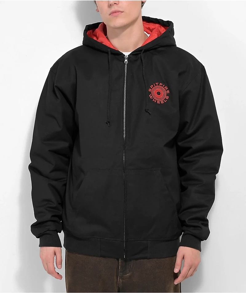 Spitfire Classic Swirl 87 Black Canvas Jacket