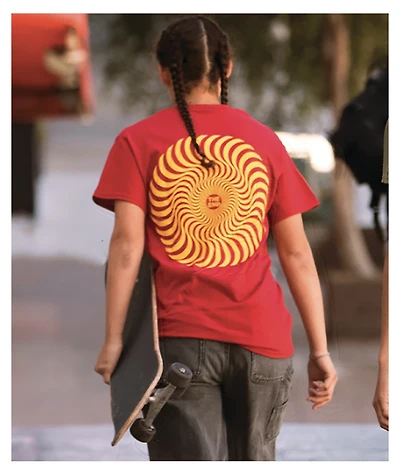 Spitfire Classic Swirl Red T-Shirt