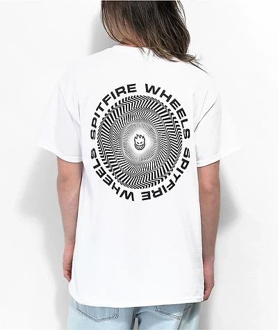 Spitfire Classic Vortex White Pocket T-Shirt