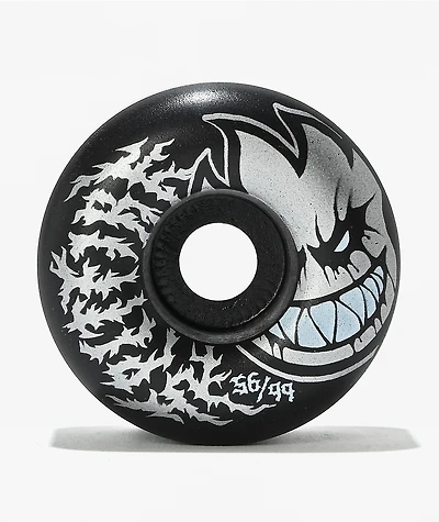 Spitfire Deathmask II Bighead Formula Four Radial Full 56mm 99a Black Skateboard Wheels