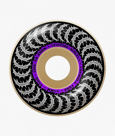 Spitfire Deathmask II Formula Four Classic 53mm 99a White Skateboard Wheels