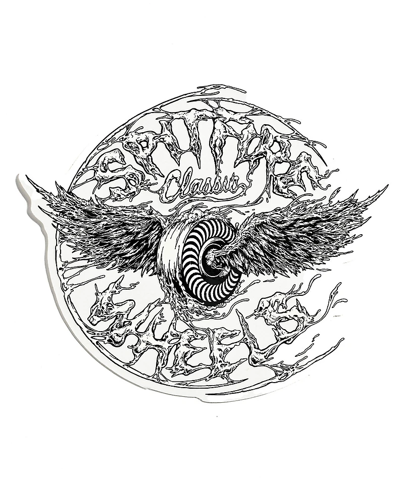 Spitfire Decay Wings Sticker