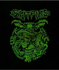 Spitfire Demon Gate Glow In The Dark Black T-Shirt