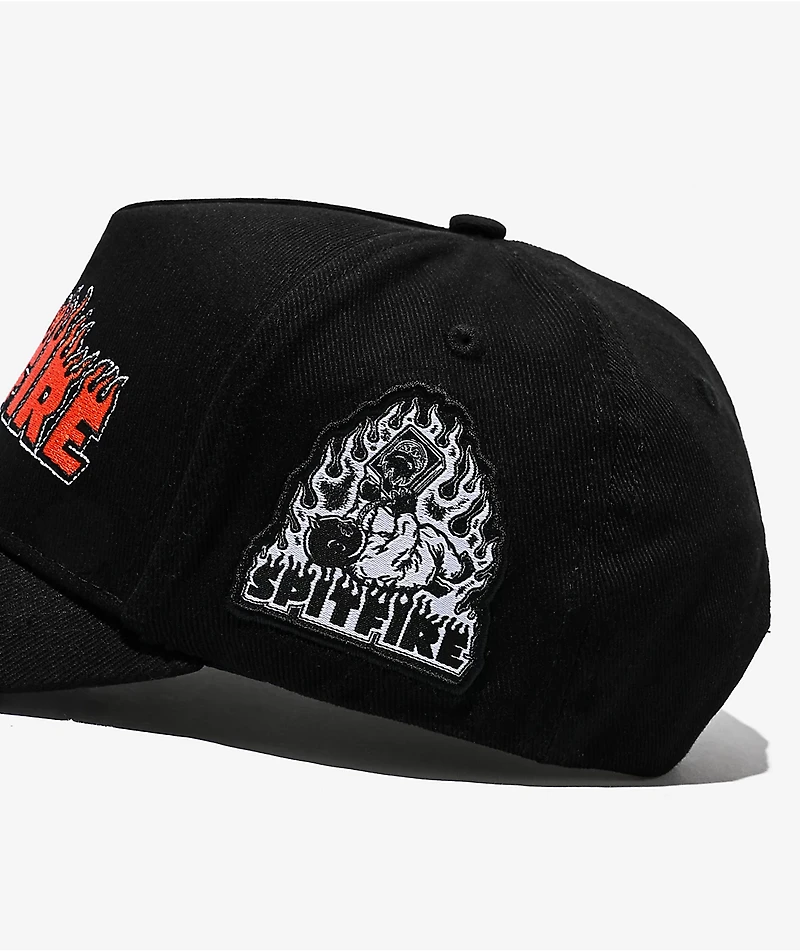 Spitfire Demonseed Black Snapback Hat