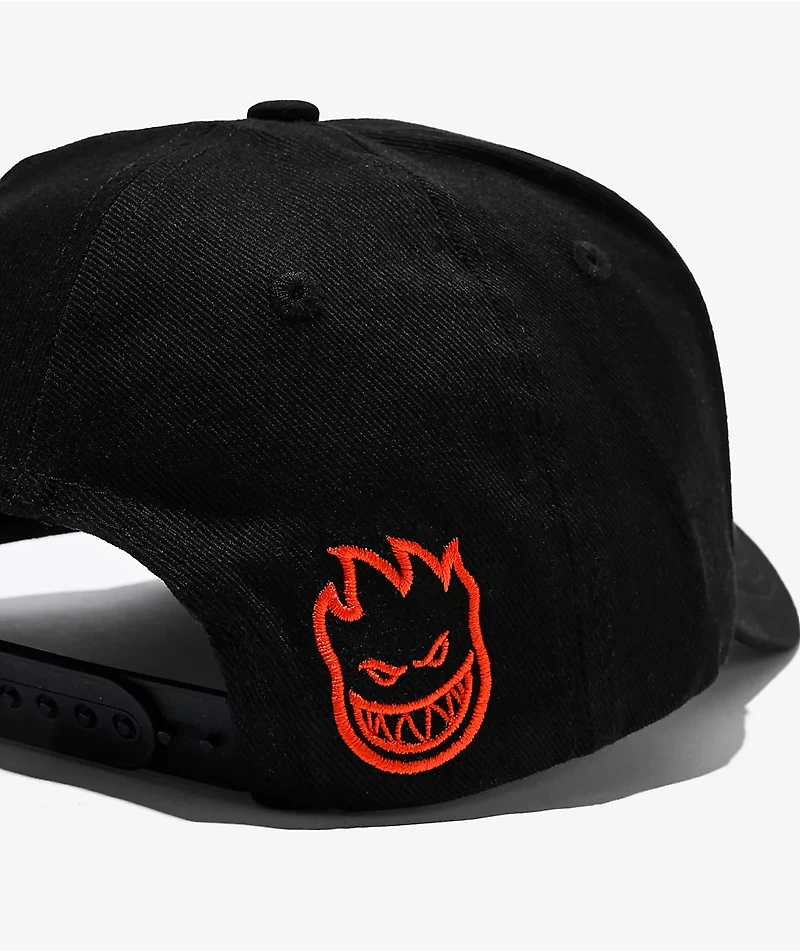Spitfire Demonseed Black Snapback Hat
