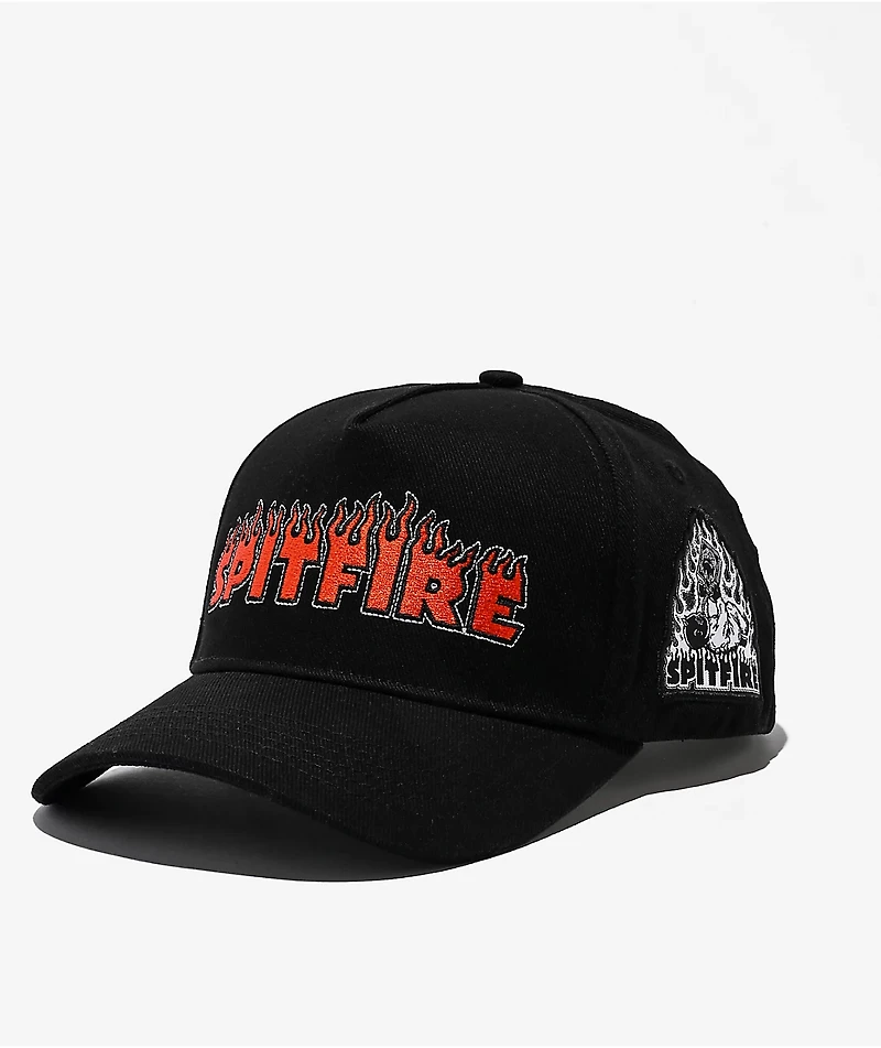 Spitfire Demonseed Black Snapback Hat