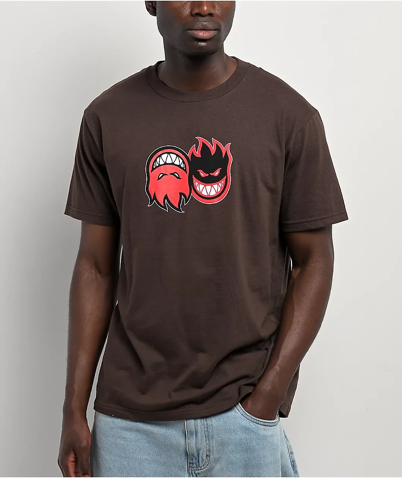 Spitfire Eternal Fill Brown T-Shirt