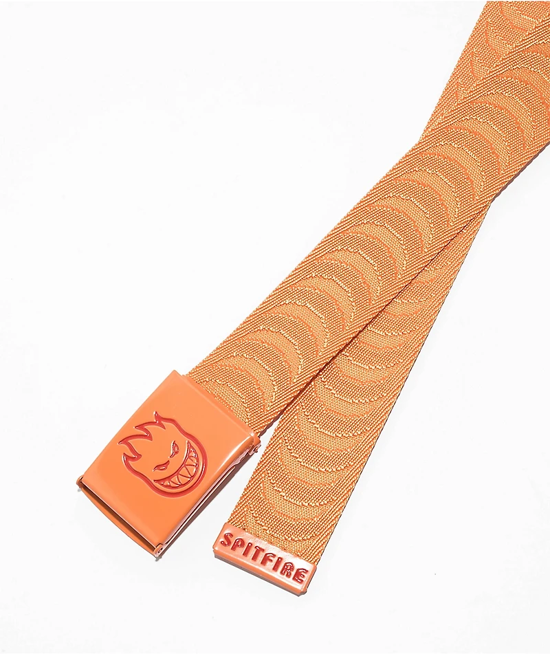 Spitfire Fill Crescent Orange Web Belt