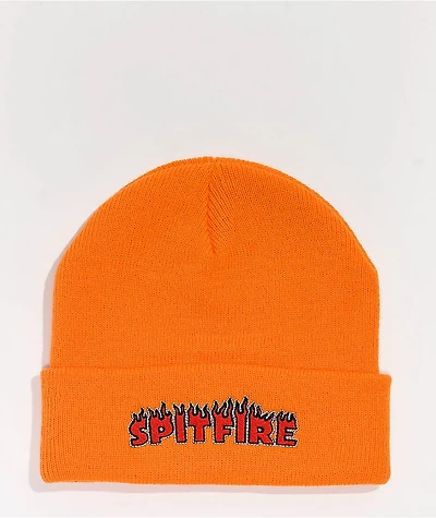 Spitfire Flash Fire Orange Beanie