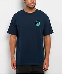 Spitfire Floral Classic Navy T-Shirt