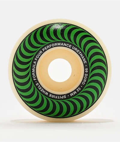 Spitfire Formula Four Classic 52mm 97a White Skateboard Wheels
