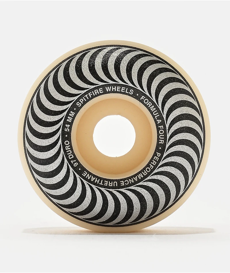 Spitfire Formula Four Classic 54mm 97a White Skateboard Wheels