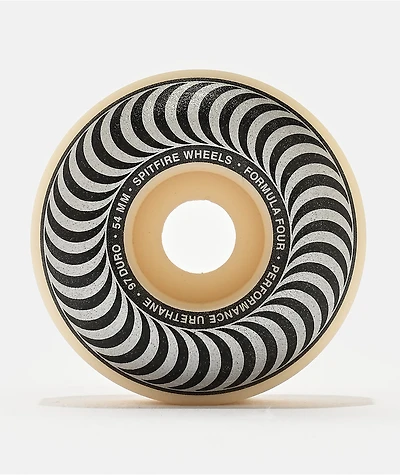 Spitfire Formula Four Classic 54mm 97a White Skateboard Wheels