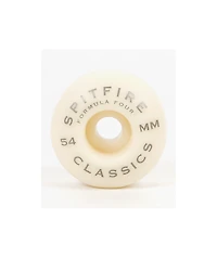 Spitfire Formula Four Classic 54mm 99a White Skateboard Wheels