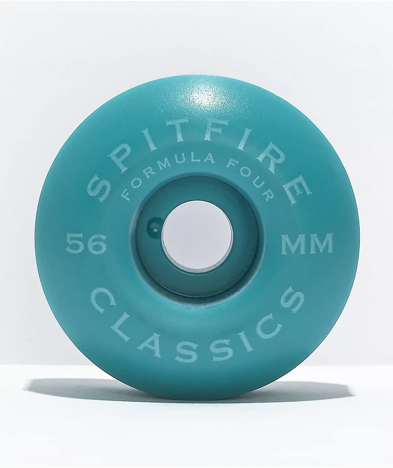 Spitfire Formula Four Classic Blue & Black 56mm 99a Skateboard Wheels
