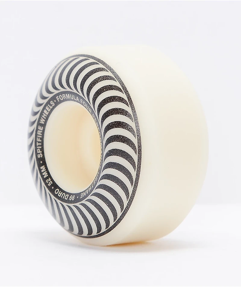 Spitfire Formula Four Classic Glow In The Dark 52mm 99D Skateboard Wheels