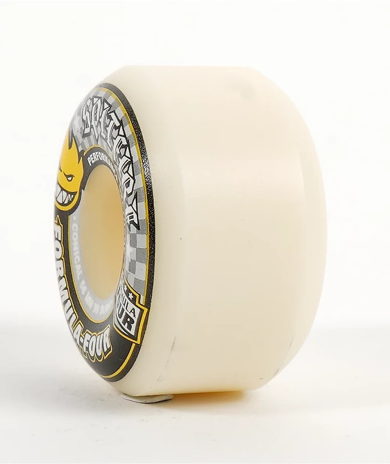 Spitfire Formula Four Conical 56mm 99a Natural Skateboard Wheels