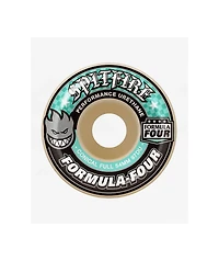 Spitfire Formula Four Full Conical 56mm 97a Teal Skateboard Wheels