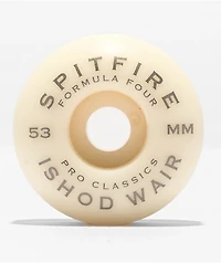 Spitfire Formula Four Ishod Pro Smoke 53mm 99d Skateboard Wheels
