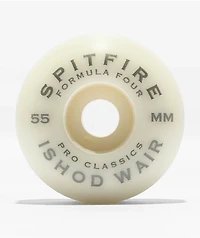 Spitfire Formula Four Ishod Pro Smoke 55mm 99d Skateboard Wheels