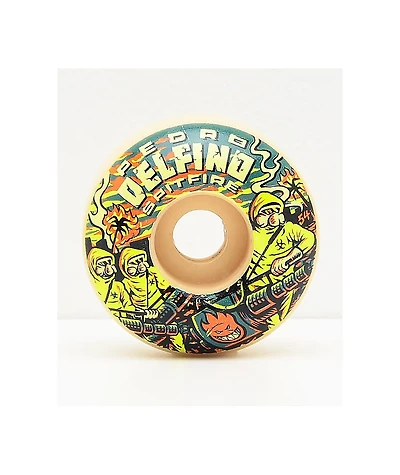 Spitfire Formula Four Pedro Delfino 54mm 99a Skateboard Wheels