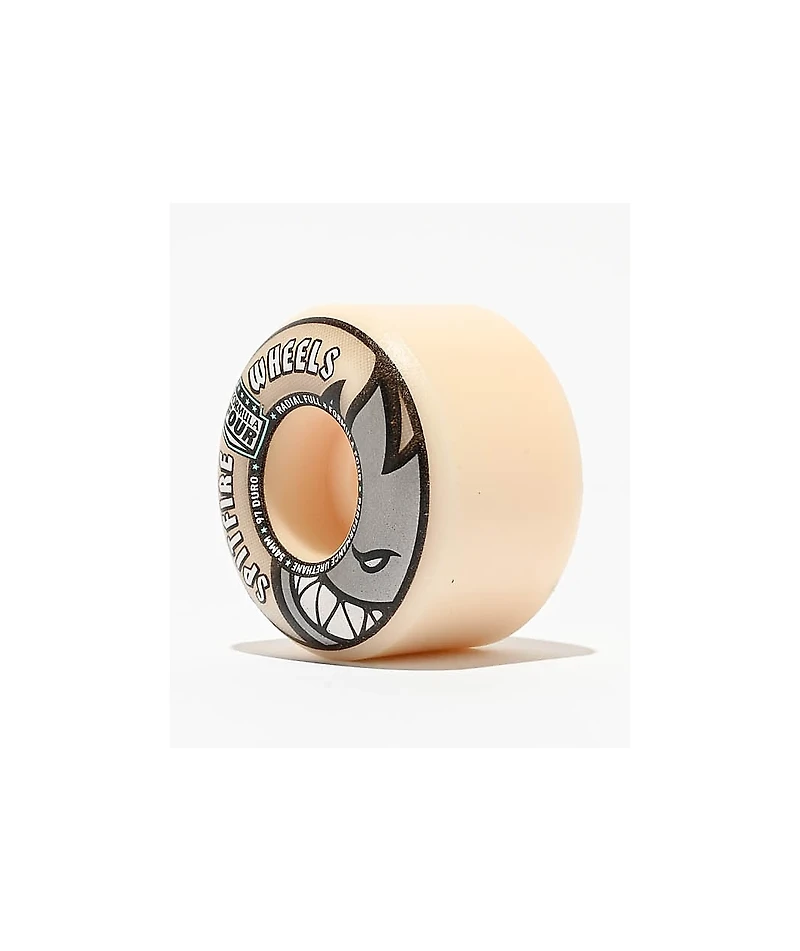 Spitfire Formula Four Radial 54mm 97a White Skateboard Wheels