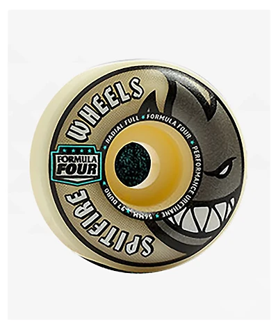 Spitfire Formula Four Radial Natural 58mm 97a Skateboard Wheels