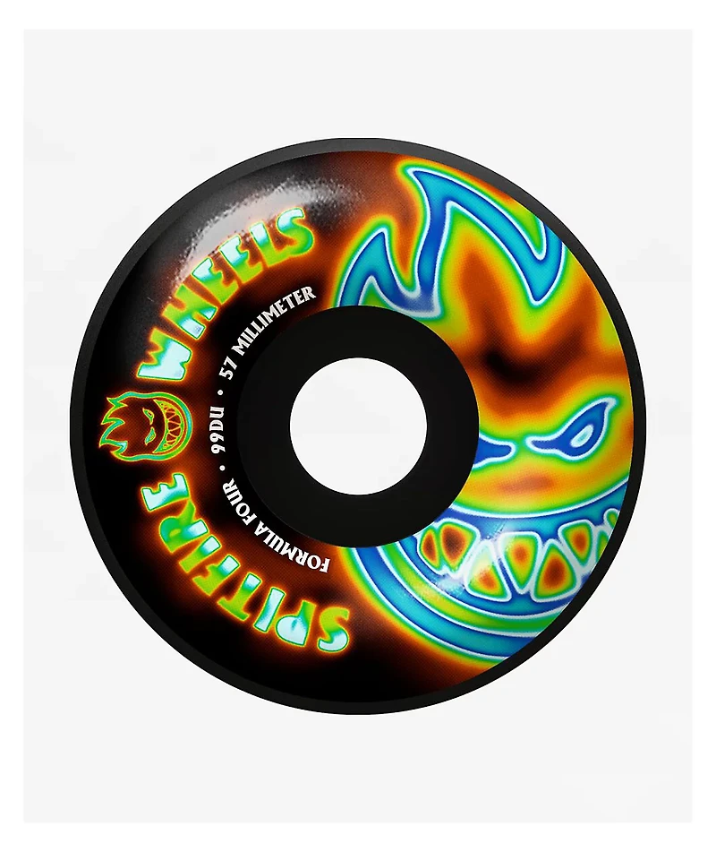 Spitfire Formula Four Radioactive Big Head 57mm 99a Skateboard Wheels