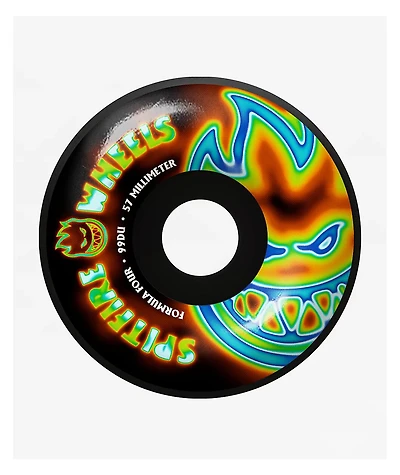 Spitfire Formula Four Radioactive Big Head 57mm 99a Skateboard Wheels