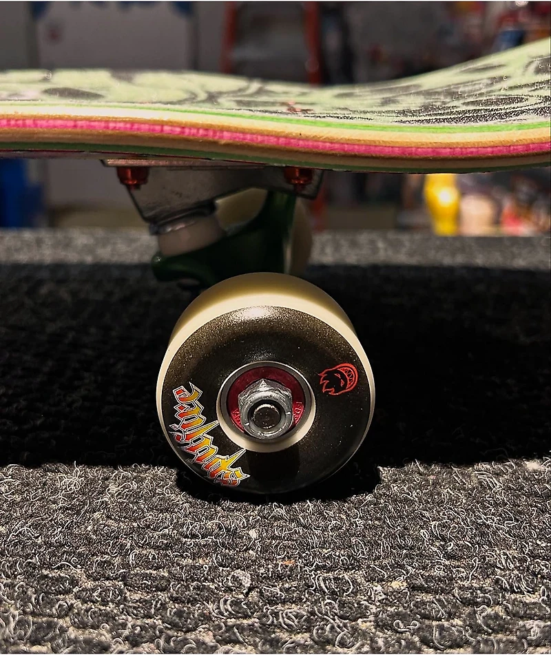 Spitfire Formula Four Venom Script Conical Full 52mm 99a White Skateboard Wheels