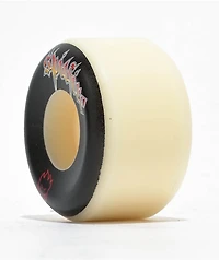 Spitfire Formula Four Venom Script Conical Full 52mm 99a White Skateboard Wheels