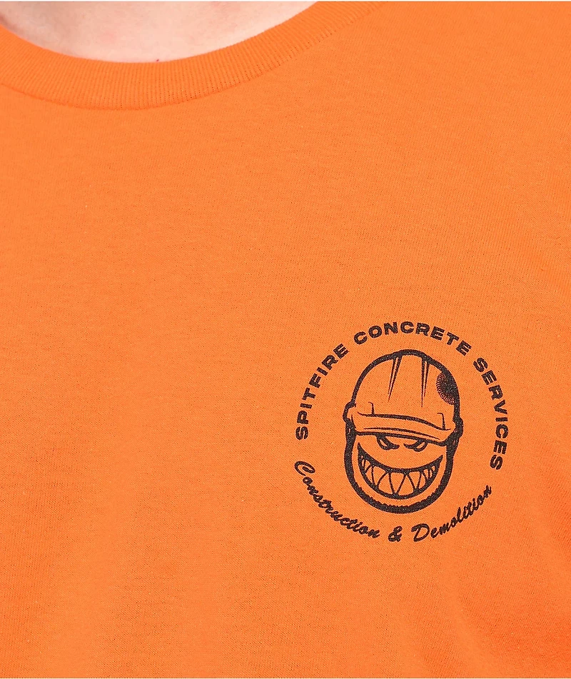Spitfire Hardhead Orange T-Shirt