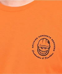 Spitfire Hardhead Orange T-Shirt