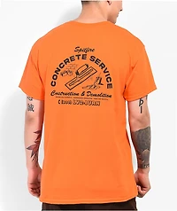 Spitfire Hardhead Orange T-Shirt