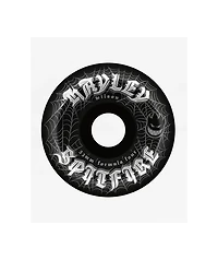 Spitfire Hayley Formula Four Webbed Black 53mm 99a Conical Skateboard Wheels