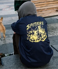 Spitfire Hell Hounds Navy Coaches Jacket