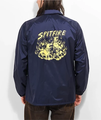 Spitfire Hell Hounds Navy Coaches Jacket