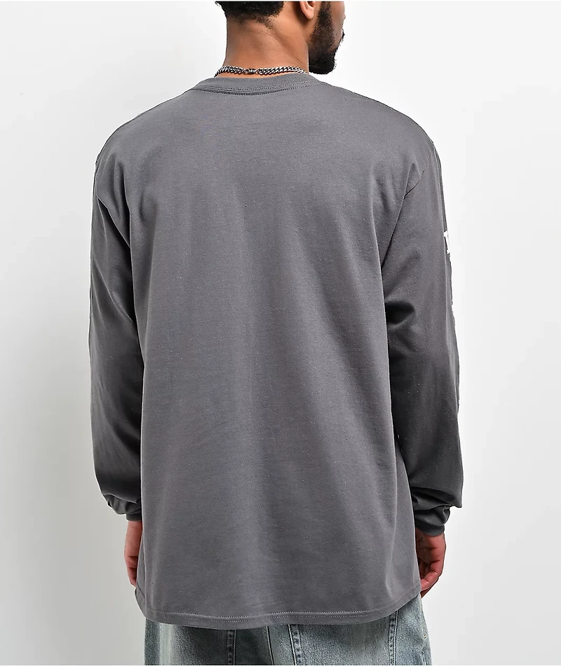Spitfire Inferno Grey Long Sleeve T-Shirt
