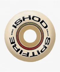 Spitfire Ishod Lock-In Formula Four 54mm 93a White Skateboard Wheels