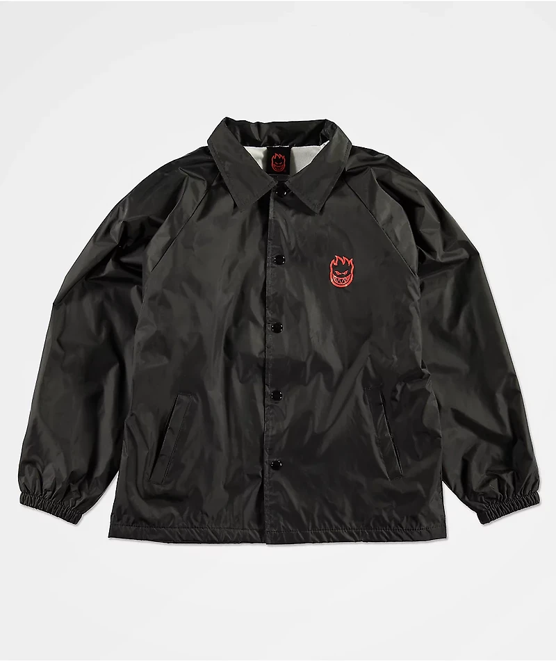 Spitfire Kids Bighead Black Coaches Jacket