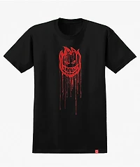 Spitfire Kids Bighead Dripper Black T-Shirt