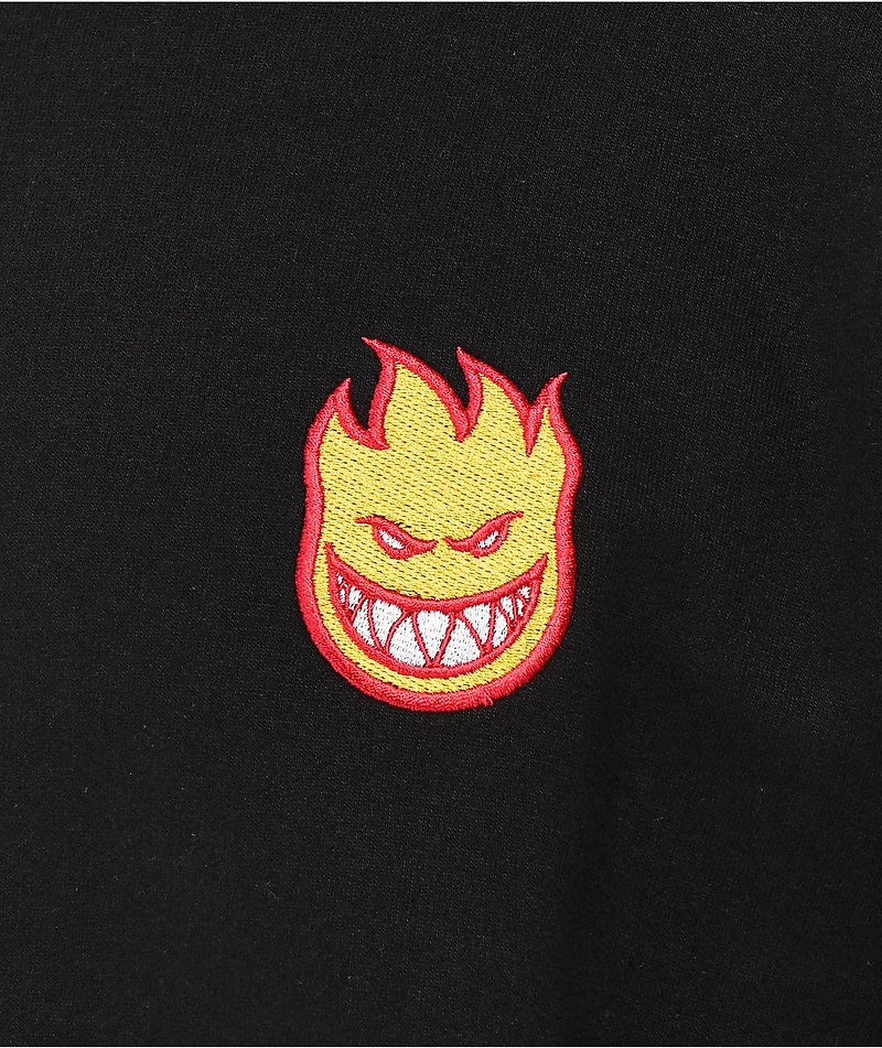 Spitfire Lil Big Head Black Crewneck Sweatshirt