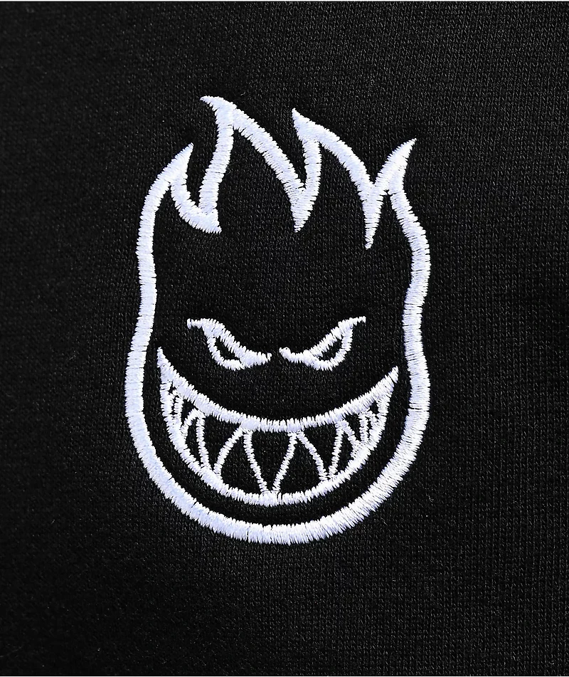 Spitfire Lil Bighead Black Crewneck Sweatshirt