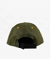 Spitfire Lil Bighead Olive & Gold Strapback Hat