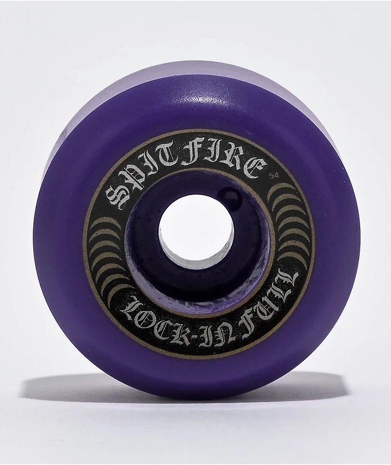 thumbnail image 2 of Spitfire Formula Four Skateboard Wheels - 54mm 99A Lock-In Full - Natural 2 of 4