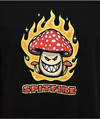 Spitfire Mushroom Bighead Black T-Shirt