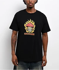 Spitfire Mushroom Bighead Black T-Shirt