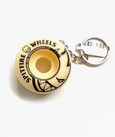 Spitfire Natural Mini Wheel Keychain