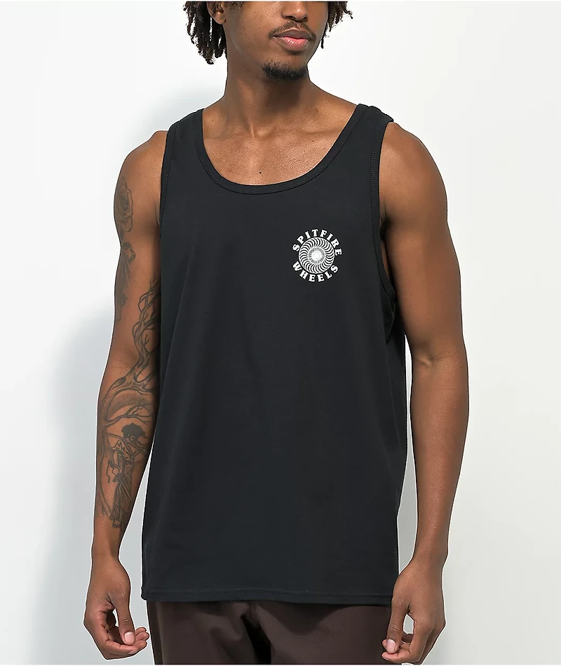 Spitfire OG Classic Black Tank Top